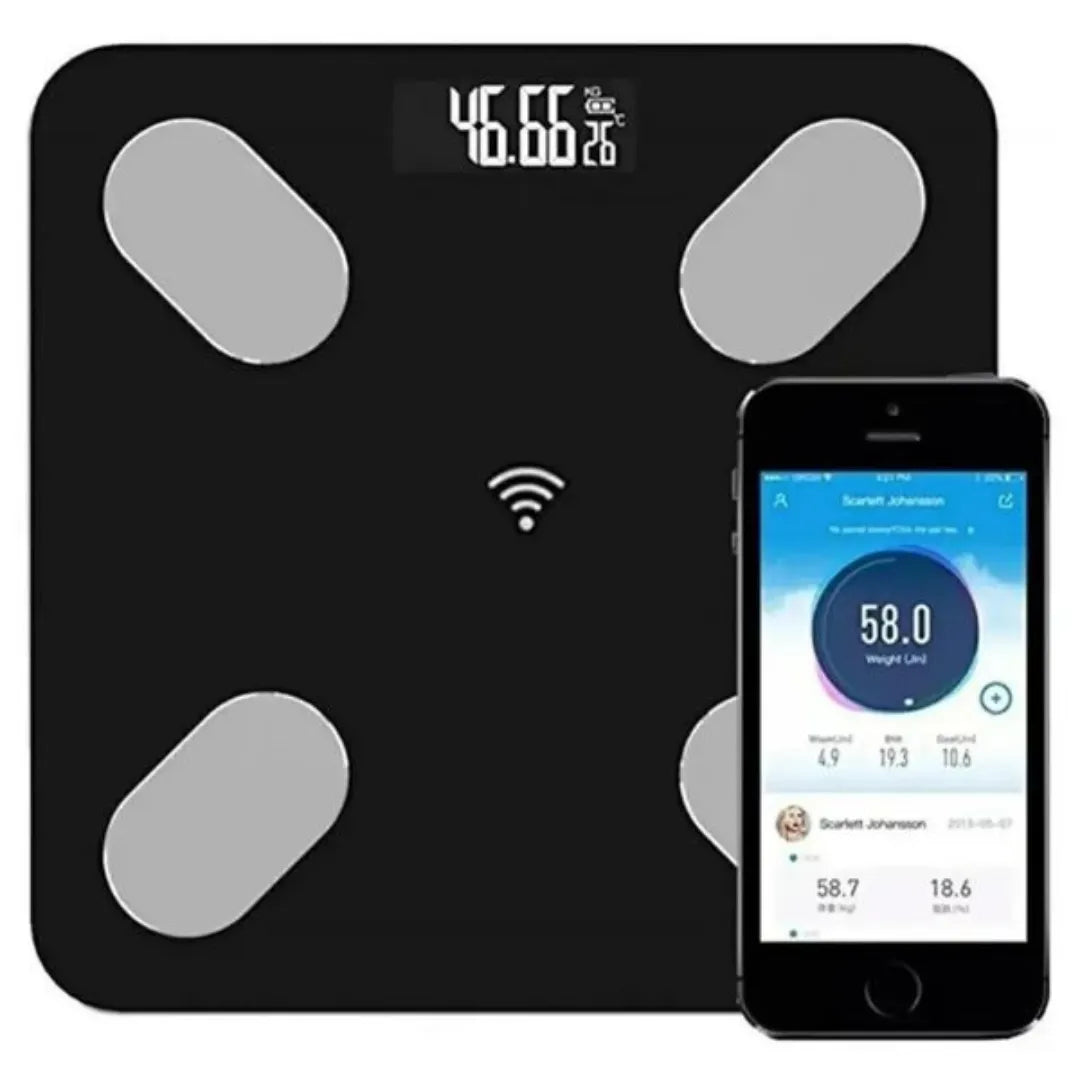 Bascula Inteligente ⚖️ Con conexión a Smartphone Por Bluetooth ⚖️ Mide Tu Progeso 💪