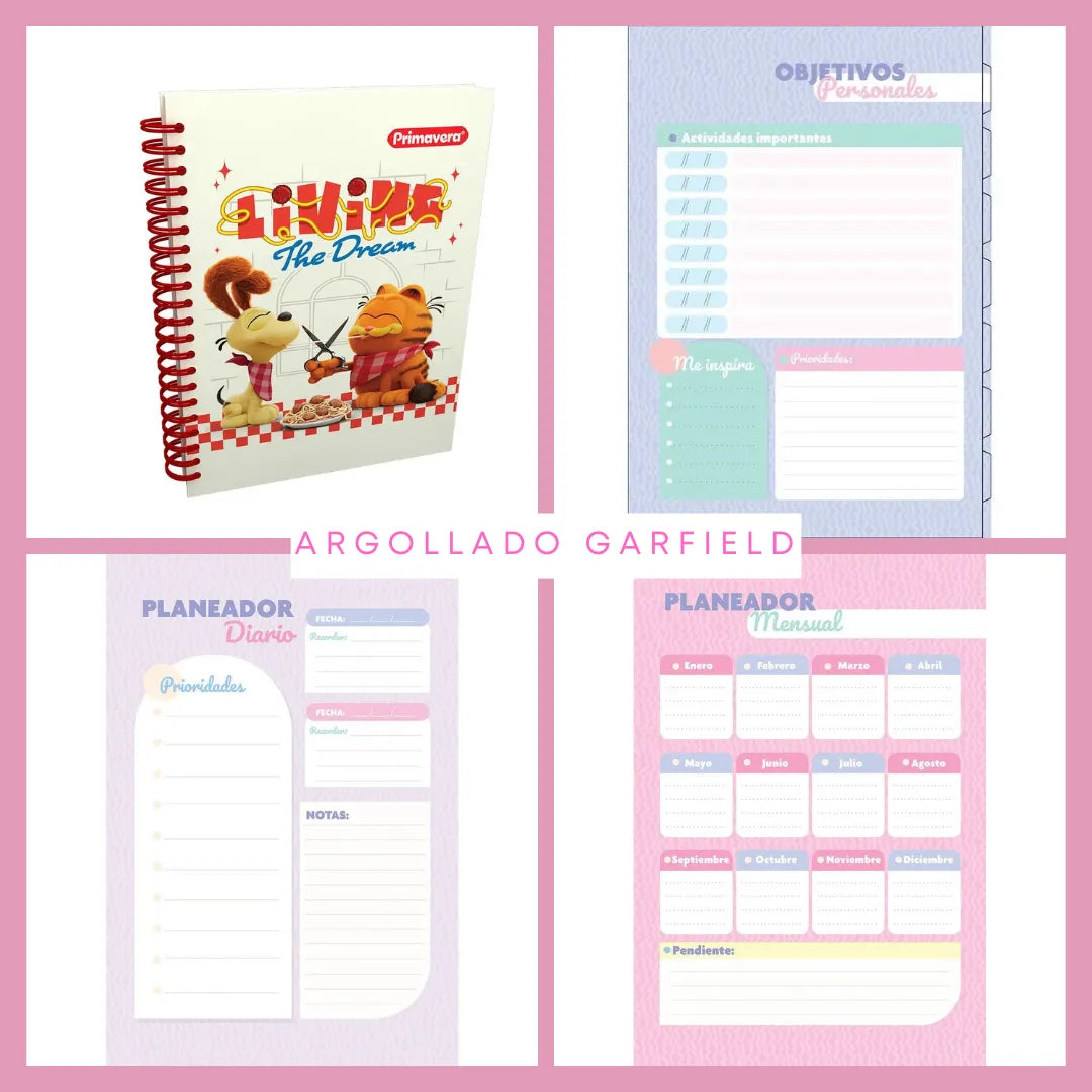 🩶🤍 Cuadernos Argollados 7 materias 🩶🤍