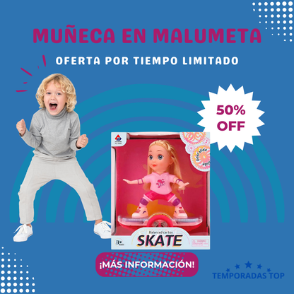 ¡A Rodar Jugando! Muñeca En Malumeta - Proyección, Música y Diversión Por Horas