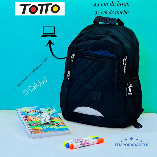 Totto Tu 💫 Morral Con Excelente Capacidad, incluso Para Computador Portátil 💻