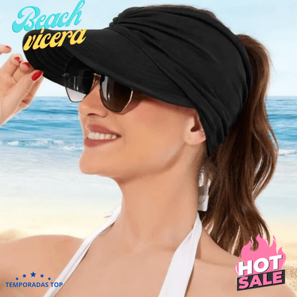 Gorra Bandana Con Visera Para Mujer - Protécción Asegurada En Vacaciones 🏖️