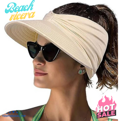 Gorra Bandana Con Visera Para Mujer - Protécción Asegurada En Vacaciones 🏖️