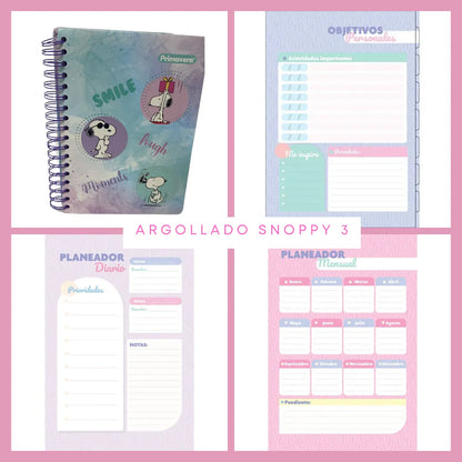 🩶🤍 Cuadernos Argollados 7 materias 🩶🤍