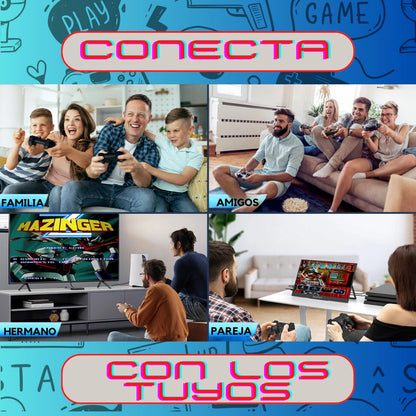 🎮 Super Game Box Para Tv, Revive Tu Infancia Conecta Con Los Tuyos, Diversión Pura 🎮