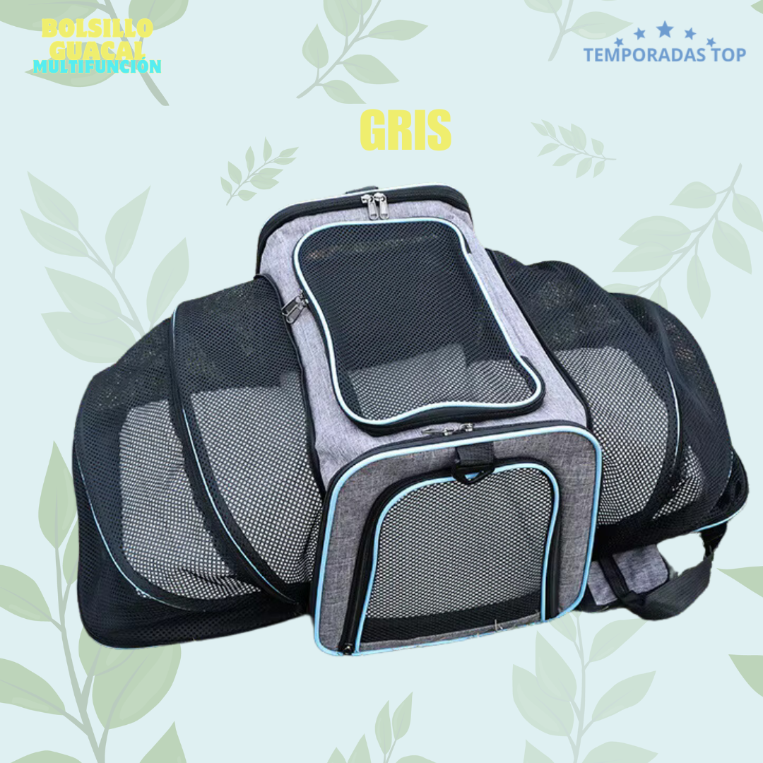 🎒 Bolso Guacal Multifuncional- Comodidad Total 🎒 + Obsequio Pañoleta Navideña 🎄