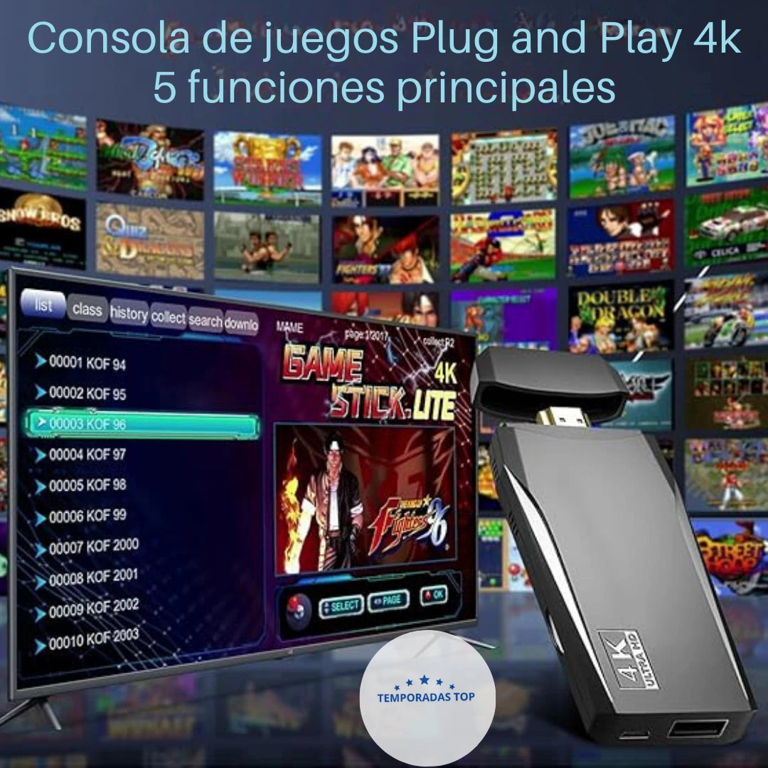 🎮 Super Game Box Para Tv, Revive Tu Infancia Conecta Con Los Tuyos, Diversión Pura 🎮