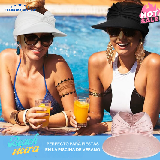 Gorra Bandana Con Visera Para Mujer - Protécción Asegurada En Vacaciones 🏖️