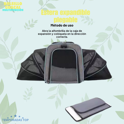 🎒 Bolso Guacal Multifuncional- Comodidad Total 🎒 + Obsequio Pañoleta Navideña 🎄